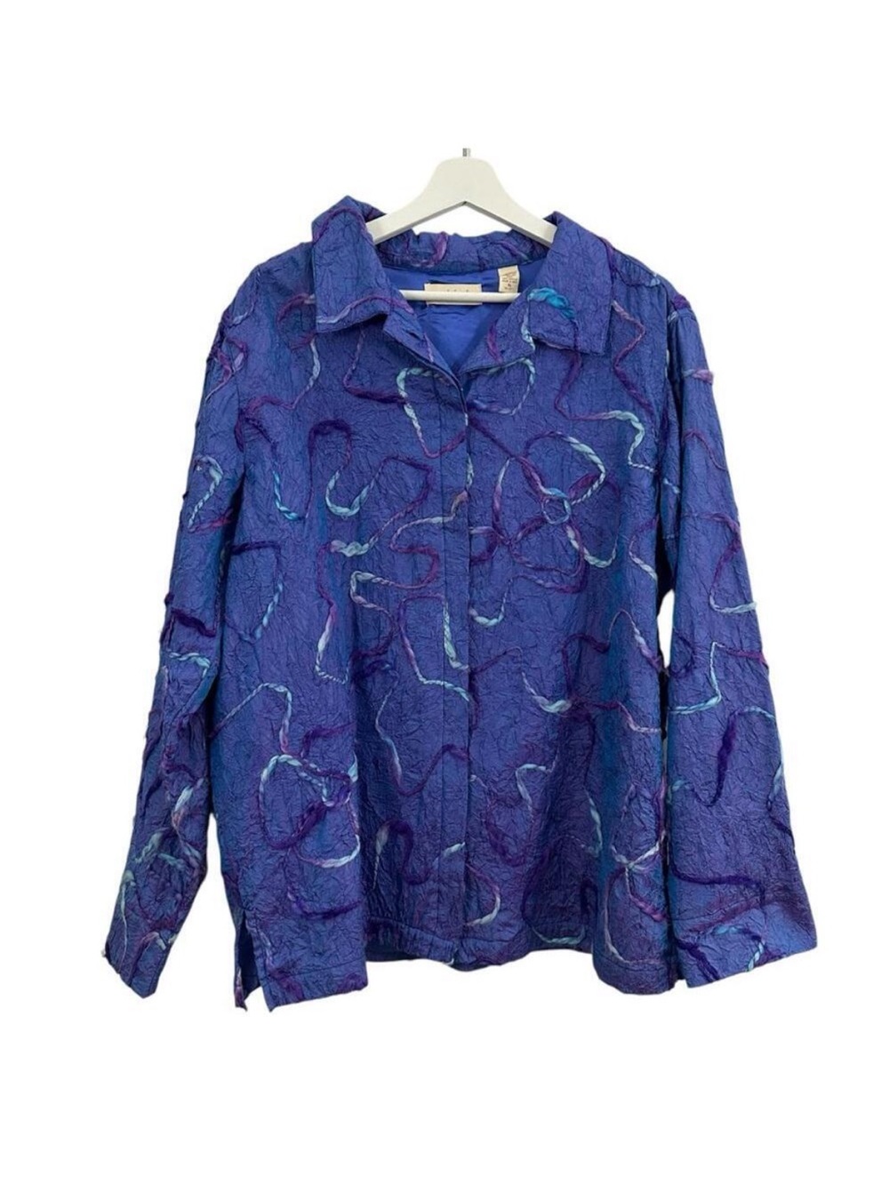 Marsh Landing Women’s Artisan Braided Jacket Size XL - Picture 1 of 4